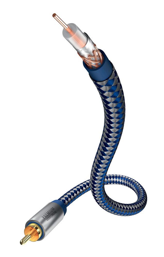 In-akustik Premium II Audio Coaxial Digital Cable 1 m