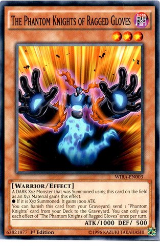 Yu-Gi-Oh! - The Phantom Knights of Ragged Gloves - WIRA-EN003 - Common - 1st Edition (WIRA-EN003) - Wing Raiders - 1st Edition - Common