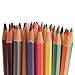 AB Art Supplies - 36 Adult Coloring Pencils - Pre-sharpened with Soft Pastel Colors & Hexagonal Grip for Ease of Use - Includes Free Sharpener