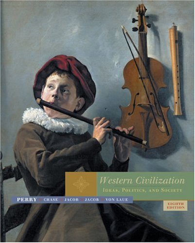 Western Civilization: Ideas, Politics, and Society 0618819304 Book Cover