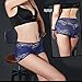 MWMart Women's Sexy Lace Panties High-Rise Tummy Control Lingerie Underwear Briefs Floral Lace Boy Shorts
