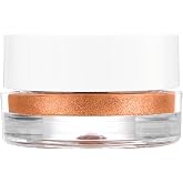 FLOWER BEAUTY By Drew Barrymore Chrome Crush Eyeshadow - Gel Powder + Buildable Formula - Shimmer + Glitter - Eyeshadow Topper (Copper)