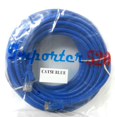 Importer520 150ft 50m Blue 150' Ft Rj45 Cat5 Cat5e Ethernet LAN Network Internet Computer Patch Cable