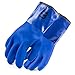 Better Grip Heavy Duty WINTER Premium Double Coated PVC Cold Resistant Snow Blower Insulated Gloves, Large (Blue, 1 Pair)