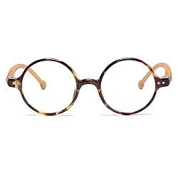 JOVAKIT Retro Round Blue Light Blocking Glasses for
