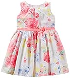 Carters Sateen Floral Easter Dress