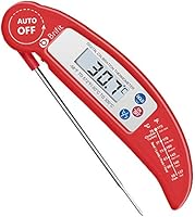 Brifit Meat Thermometer, Digital Cooking Thermometer, Food Thermometer with High Accuracy, Instant Read Foldable Probe...