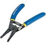 Klein Tools - 11055KLE 11055 Wire Cutter and Wire Stripper, Stranded Wire Cutter, Solid Wire Cutter, Cuts Copper Wire Blue/Ye