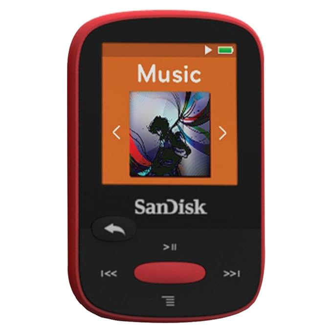 SANDISK SANDISK SDMX24004GA46R 4GB 1.44" Clip Sport MP3