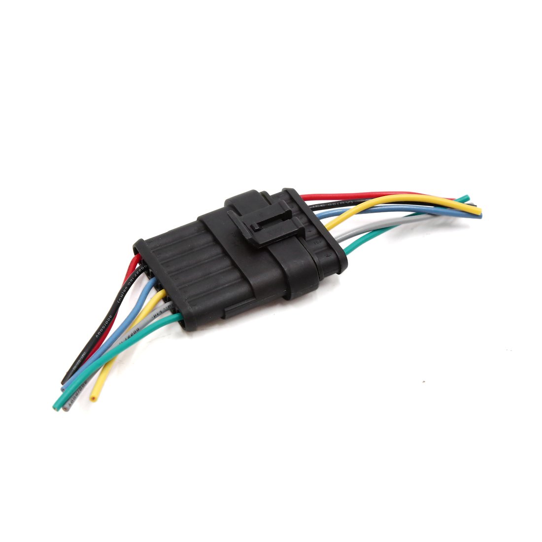 sourcingmap 6 Pin Way Car Auto HID Electrical Wire Waterproof Connector Socket