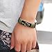 MORE FUN Musical Note Deisgn Bangle Charm Handmade Leather Hook Bracelet