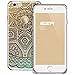 ESR iPhone 6s Case, iPhone 6/6s Case Hybrid, Shock Absorbing, TPU Bumper, Scratch Resistant, Hard Back Cover Clear with Design Protective Cover for iPhone, Gold-Heena