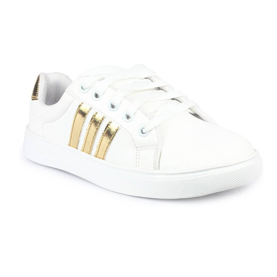 bersache women white casual sneaker shoes