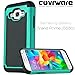COVRWARE Samsung Galaxy Grand Prime (G530) [ Armor Defender] Dual Layer Protective Case [Shockproof] [Drop Protection] [Screen Protector] - Teal (CW-G530-SK12)