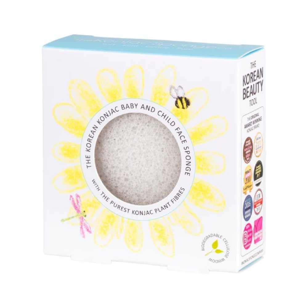 Konjac Premium Baby Face Sponge 100% Pure