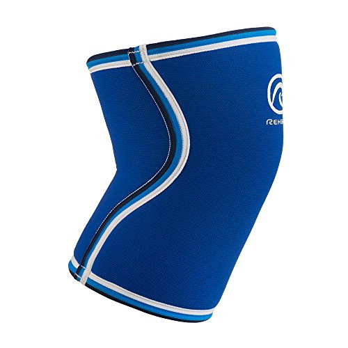 Rehband Knee Support Sleeve - 7084-7mm - Blue - Small - 1 Sleeve