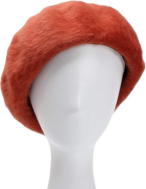 orange beret hat