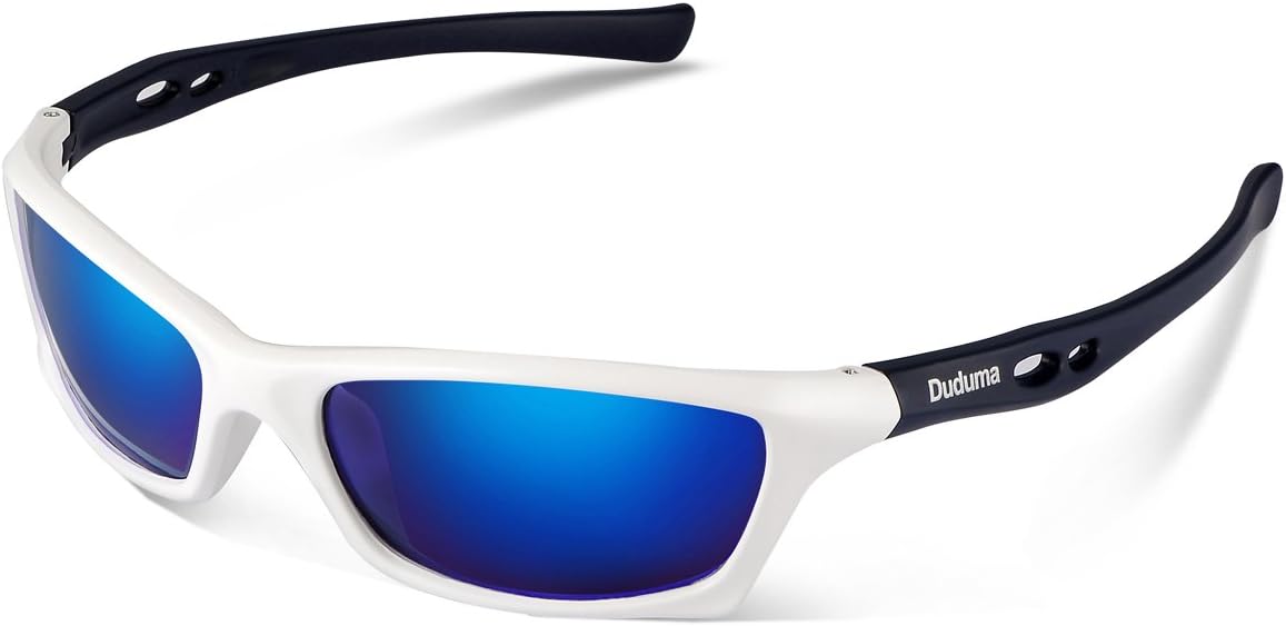Duduma Mens and Womens Polarized Sports Sunglasses for Baseball Softball Fishing Golf Running Cycling Driving Hiking Unbreakable Shades Du649