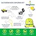 Explorer Kit for Kids - Fun and Educational Toys for Nature Exploration and Outdoor Play - Kits include Binoculars, Flashlight, Compass, Magnifying Glass, Butterfly Net and Backpack - 3 year olds & up