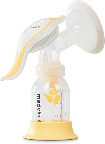 Medela Harmony Manual Breast Pump with PersonalFit Flex Shield M 150 ml bottle