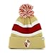 NFL San Francisco 49ers '47 Brand Breakaway Cuff Knit Hat with Pom, Light Gold, One Size