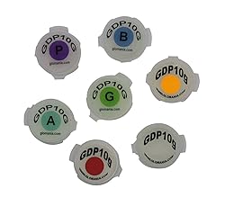 7 Color Glow in the Dark SAMPLE Set Invisible