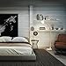 Tomons Wood Floor Lamp, Adjustable Head Reading Light, Nature Rubber Wood, 8W Warm White LED Light, 40W E26 Incandescent Lamp, 57.8