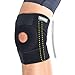 Bracoo Knee Stabilizer Support Brace, Open-Patella Support - Joint Pain Relief for Sprains, Arthritis, MCL, LCL, Sports Injury & Recovery, KP30