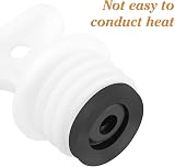 HOMSFOU Hot Water Bottle Stoppers 2pcs Rubber Sealing Caps 21mm view 4