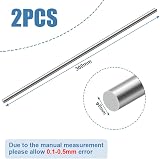 OFFCUP 304 Stainless Steel Round Rods 8mm x 300mm, 2pcs view 2
