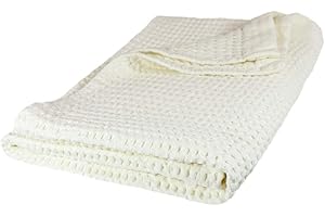 GILDEN TREE Waffle Bath Sheet Quick Dry Towel, Thin Luxury Bath Towels, Bath Sheets 40x80 Large Bath Towels, Modern Style (Cream)