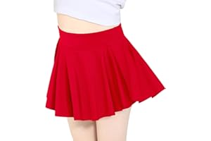 Hvididan Skort Girls, Athletic Skirts for Tennis Golf, Butterfly Flowy Shorts for Kids, Shorts with Pocket