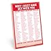 Knock Knock Why I Must Have Sex with You Checklist Note Pad, 6 x 9-inches