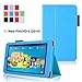 Case for Fire HD 6 - Elsse Premium Folio Case with Stand for Fire HD 6 (Oct, 2014 Release) - Light Blue