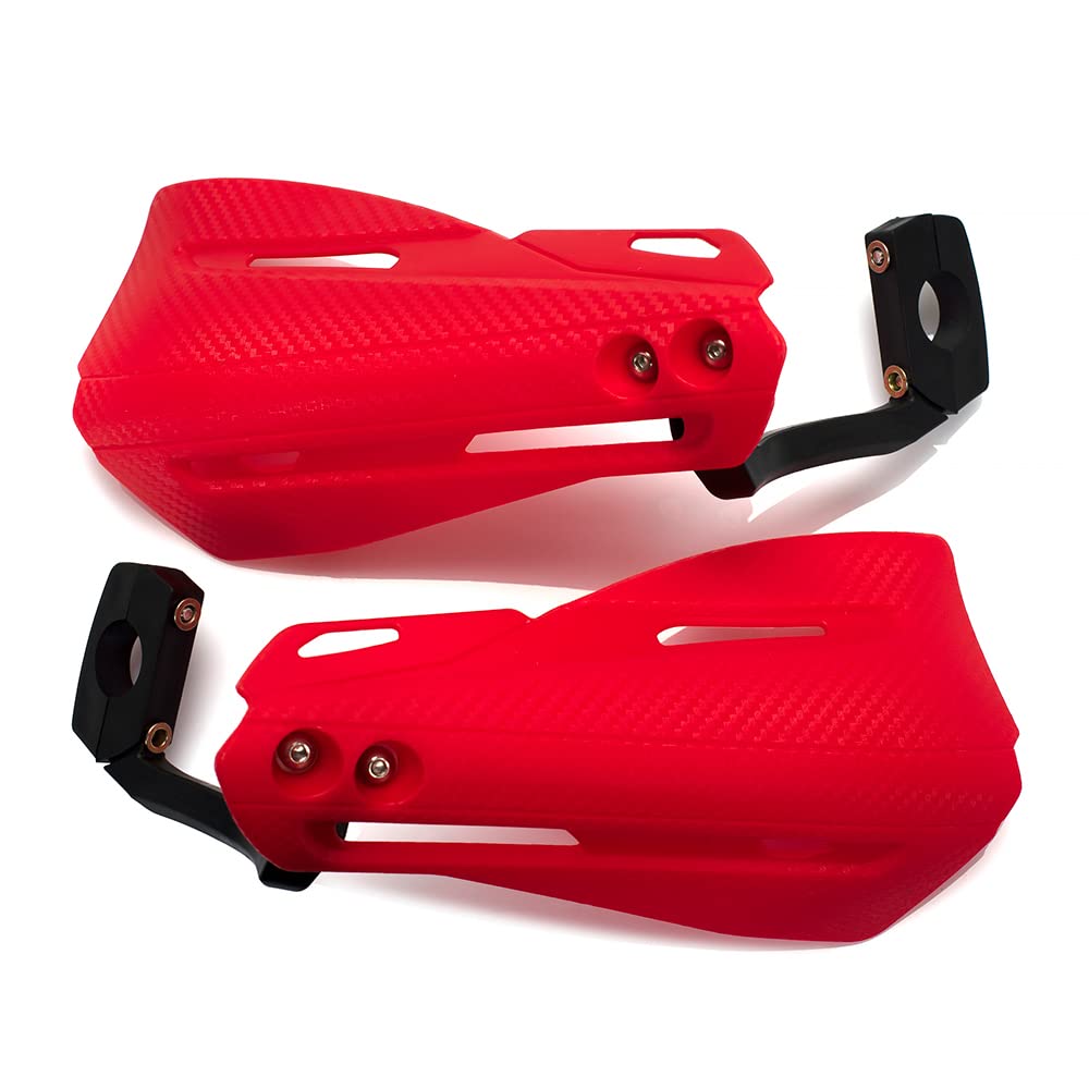 Photo 1 of XINGWU Dirt Bike Plastic Handguards,Motorcycle Universal Handguard,Dirt Bike Hand Guards for 7/8 22MM Motocross ff-Road Motocross Enduro Handguards Replacement ATV