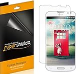 [6-Pack] SUPERSHIELDZ- Anti-Glare & Anti-Fingerprint (Matte) Screen Protector Shield For LG Optimus L70 + Lifetime Replacements Warranty [6-PACK] - Retail Packaging