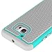 HTC 10 Case, KUMIHO [Hybrid Dual Layer Armor] [Shock Proof] Defender Protective Case Cover for HTC 10 (Mint)