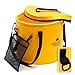 The Friendly Swede Collapsible Bucket with Lid, Folding Bucket for Camping, Travel & Gardening, Portable Water Bucket w/a Handy Tool Mesh Pocket, Collapsible Water Container, Camping Water Container
