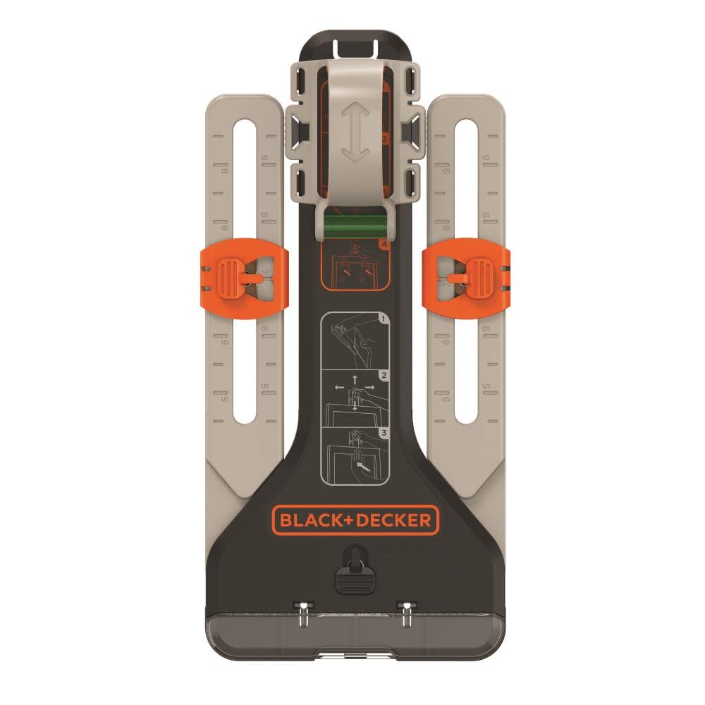 Black+Decker BDMKIT101C MarkIT Picture Hanging Tool Kit, Multi, 5.9 x 2.2 x 12.2 inches