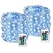 2 Pack Fairy String Lights Battery Operated with Remote Timer 50LED 16 Color Changing Twinkle Lights 16.4ft 4 Modes Decorative Copper Wire Lights for Bedroom Party Xmas Home Decor