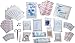 First Aid Kit Refill - 100 Piece - Extra Replacement Supplies for First Aid Kits, Loose Packed Restock Supply Pack