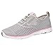 Aleader Women's Quick Drying Aqua Water Shoes Light Gray/Pink 8.5 D(M) US/FR 39.5