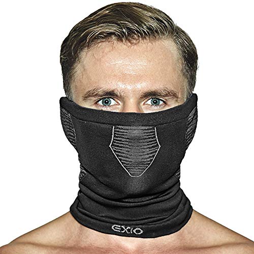EXIO Face Clothing Neck Gaiter Mask - Lightweigh Breathable Sun,Wind,Dust Proof UPF 50+