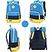 Kids Backpack for Elementary or Middle School Boys and Girls (Blue with Reflector)
