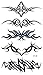Supperb® Mix Tribal Temporary Tattoos (Tribal 5-pack)