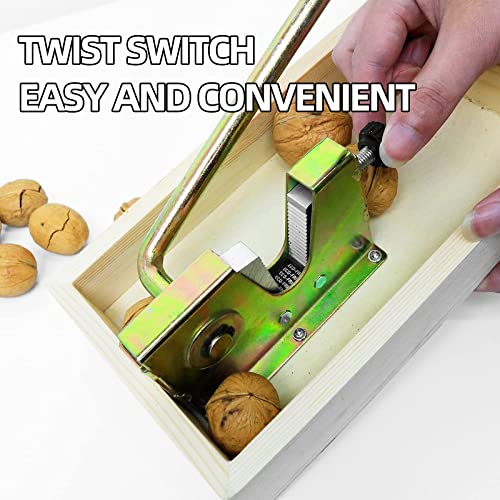 CHAOMIC Nut Cracker, Adjustable Macadamia Nutcracker Nut Cracker Tongs