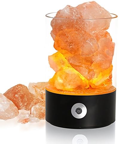 Household Salt Lamp, Himalayan Night Light Can Release Negative Ions to Improve Air Quality, Gifts For Mom