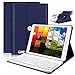 iPad Mini Keyboard Case ONLY for Apple iPad Mini 3,2,1,360° Rotatable Folio Protective Cover Detachable Wireless Bluetooth Keyboard with Retina Display - Non-Slip Case Adjust Any Angle (Dark Blue)