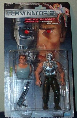Terminator 2 Battle Damage Blow Open Chest Action Figure