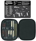 Ultimate Arms Gear Gunsmith & Armorer's Cleaning Work Bench Gun Mat SIG Sauer SIG P226 + Professional Tactical Cleaning Tube Chamber Barrel Care Supplies Kit Deluxe 17 pc Handgun Pistol Cleaning Kit in Compact Molded Field Carry Case for .22 / .357 / .38 / 9mm / .44 / .45 Caliber Brushes, Swab, Slotted Tips and Patches